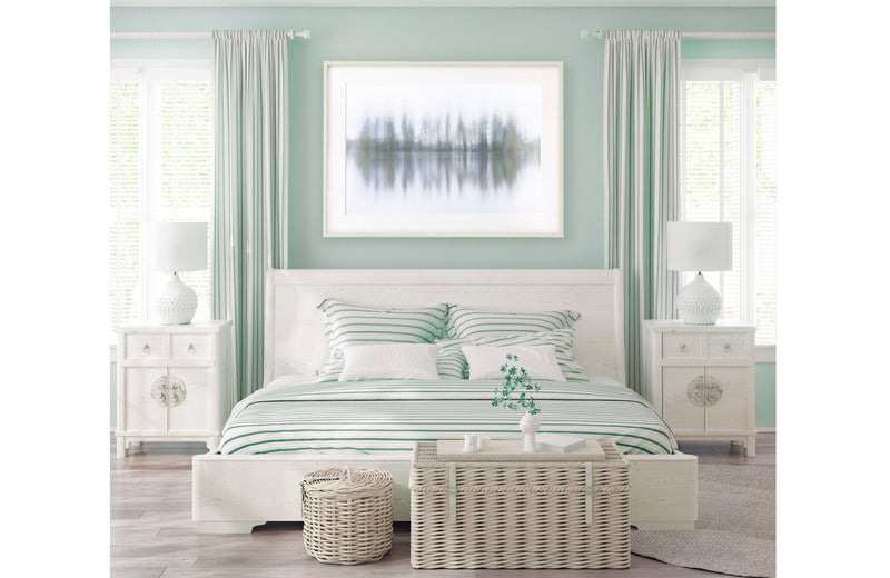 Abstract Soothing Wall Art Bedroom Cottage Interior