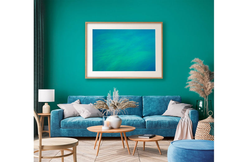 Green Turquoise Country Cottage Interior Design