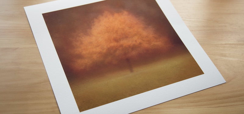 Landscape Tree Print Abstract Nature Art