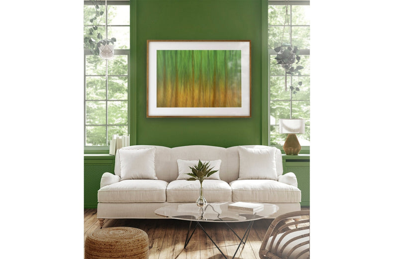Green Wall Art Modern Farmhouse Interior Design