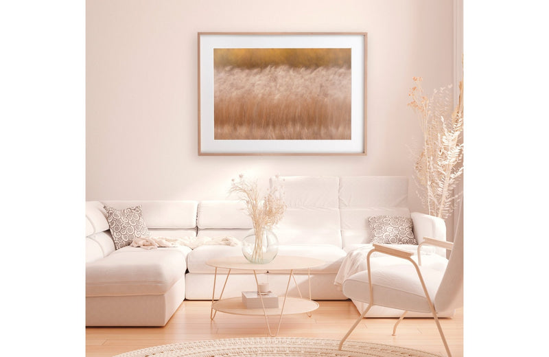 Abstract Landscape Art Modern Nature Inspired Gold Art