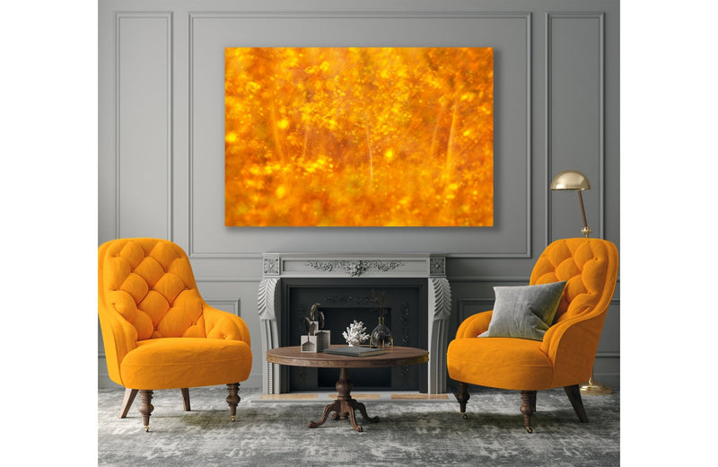 Yellow Art Stately Interior Design Country Retreat