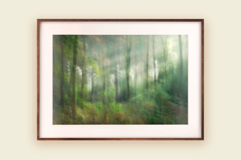 Landscape Art Green Tree Print