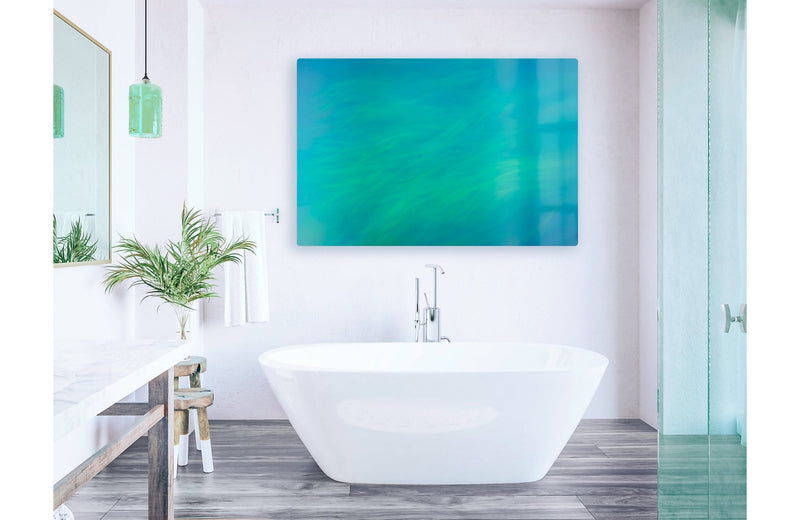 Aqua Serene - Calming Nature Inspired Art - Picture Etherea