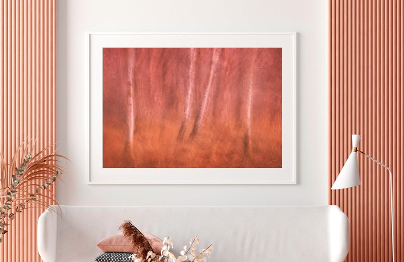 Wood Art Nature Inspired Birch Trees