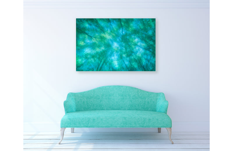 Willow tree abstract print on wall 